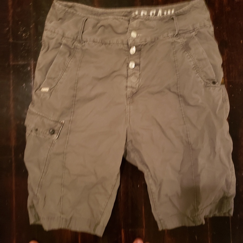 G Star Green shorts